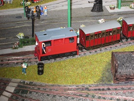 3D printed tram locomotive